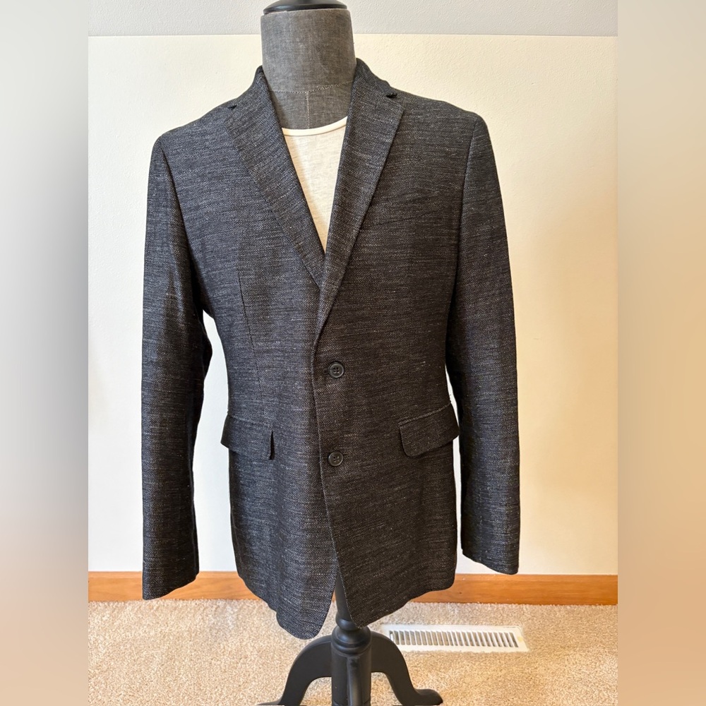 Banana Republic Charcoal Heritage Blazer 40S